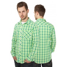 Tricolor Big Checked Charcoal/white/lime