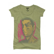 Womens Rolling Stones Tattoo You Khaki Womens Rolling Stones Tattoo You Khaki