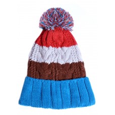 Bold Stripe Pom Pom