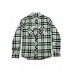 Green & Black Checked Flannel