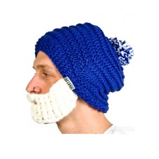 Original Beard Hats - Blue With White Beard