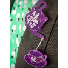 Tea Set Brooch