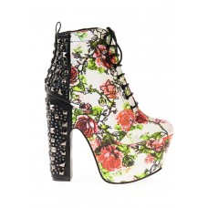 Creepy Rose Bootie