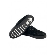 Unisex Original Black Suede Creeper