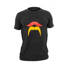 Em Mustache Charcoal