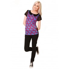 Turtle Peter Pan Collar Top