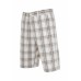 Checked White/brown