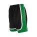 Tri Colour Mesh Black/dark Green/white