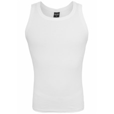 1 By 1 Rib Tanktop White