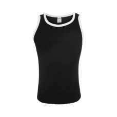 Contrast Tanktop Black/white