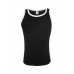 Contrast Tanktop Black/white