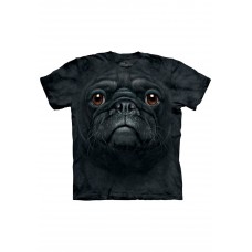 Big Face Black Pug