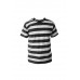 Contrast Black / White Stripe