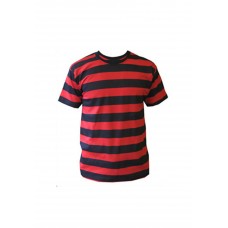 Contrast Red / Black Stripe