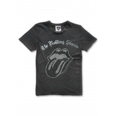 The Rolling Stones Tongue Silver Diamante