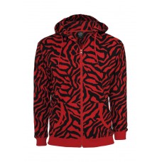 Zebra Zip Red