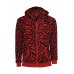 Zebra Zip Red