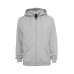 Melange Zip Light Grey