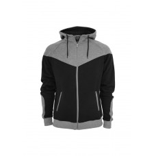 Arrow Sweat Zip Black/grey