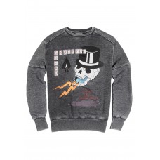 Grateful Dead Biker Dark Grey