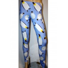 Penguin Print Blue