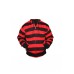 Black / Red Striped Zip Black / Red Striped Zip
