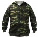 Green Camouflage Zip