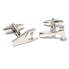 Hammer And Saw Novelty Gift Cufflinks
