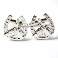 Horse Shoe Novelty Gift Cufflinks