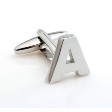 Letter A Novelty Gift Cufflinks