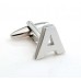 Letter A Novelty Gift Cufflinks