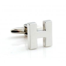 Letter H Novelty Gift Cufflinks
