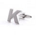 Letter K Novelty Gift Cufflinks