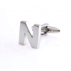 Letter N Novelty Gift Cufflinks