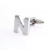 Letter N Novelty Gift Cufflinks