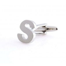 Letter S Novelty Gift Cufflinks