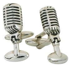 Microphone Cufflinks