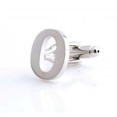 Number 0 Cufflink