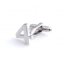 Number 4 Cufflink