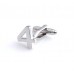 Number 4 Cufflink