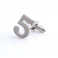 Number 5 Cufflink
