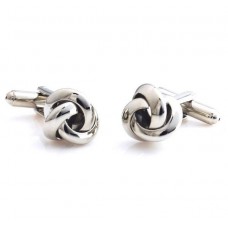 Silver Knot Cufflinks