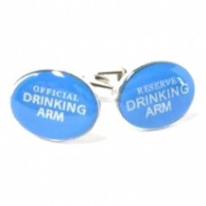 Drinking Arm Cufflinks