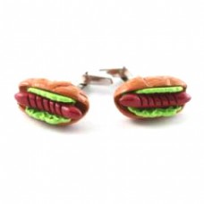 Hotdog Cufflinks