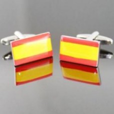 Spanish Flag Cufflinks