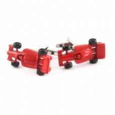 Red Racing Car Cufflinks