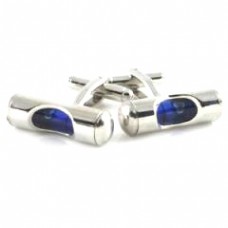 Blue Spirit Level Cufflinks