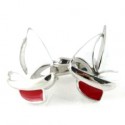 Red Sailing Boat Cufflinks