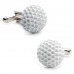 White Golf Ball Cufflinks