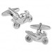 Plain Silver Superbike Cufflinks